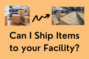 Can I Ship Items to your Facility?