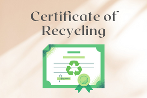 certificate of recycling