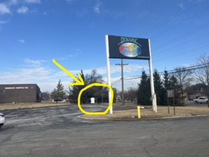 Hillside Bin Location